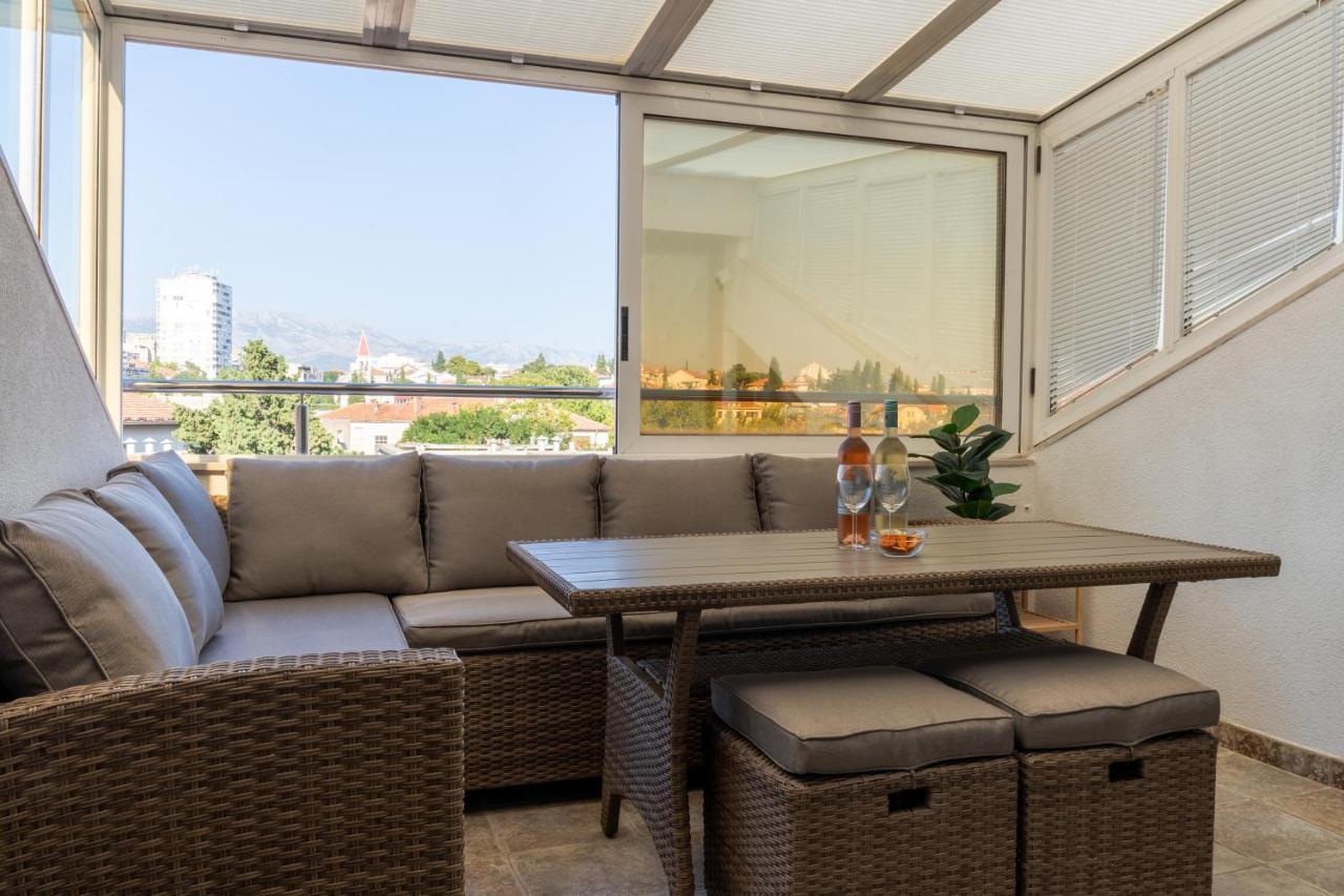 Pepper Penthouse - Luxurious Duplex Apartment, 50M From The Bacvice Sand Beach Сплит Екстериор снимка